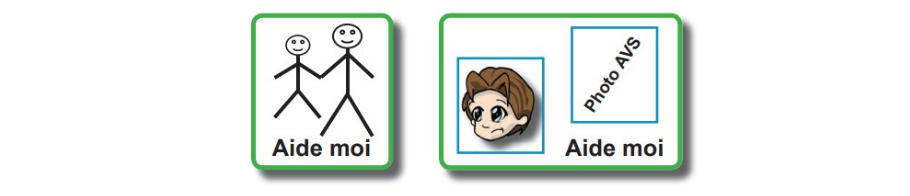 pictogramme handicap pour demander de l'aide à l'école