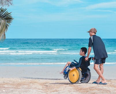 Réseau Passerelles : partir en vacances avec son enfant handicapé !