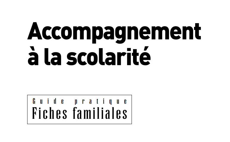 fiches scolarité