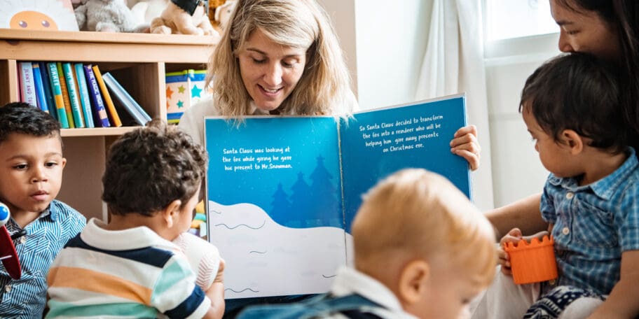 Partager un temps de lecture avec tous les enfants