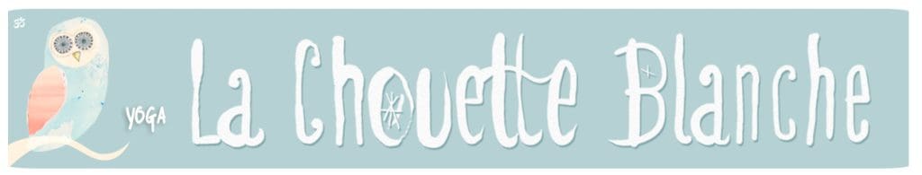 logo la chouette blanche yoga