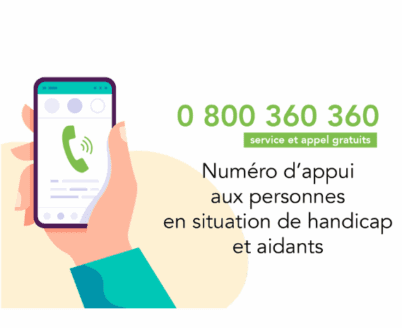 360 : un numéro vert d’information sur le handicap