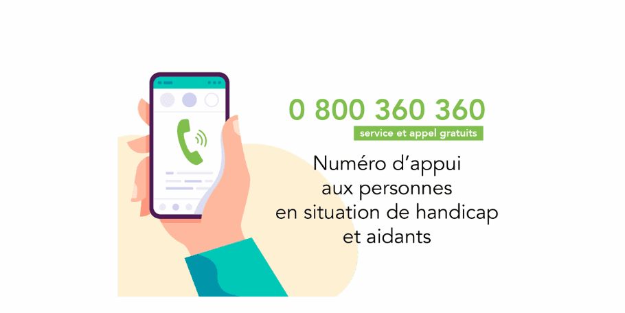 360 : un numéro vert d’information sur le handicap