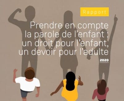 Rapport annuel sur les droits de l’enfant 2020
