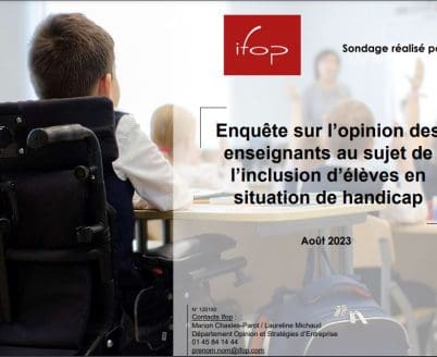 Que pensent les enseignants de l’inclusion ?