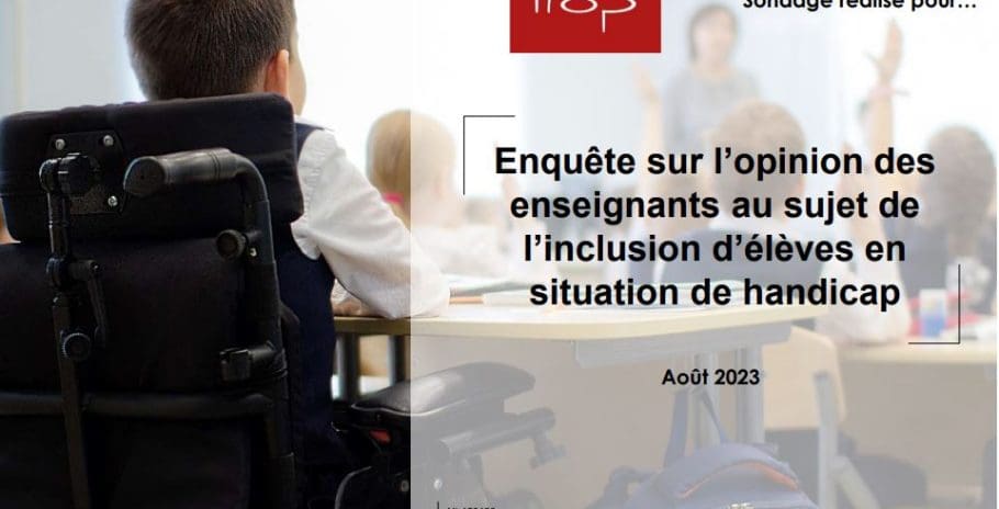 Que pensent les enseignants de l’inclusion ?