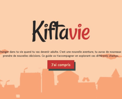 « Kiftavie », une application pour les jeunes déficients visuels