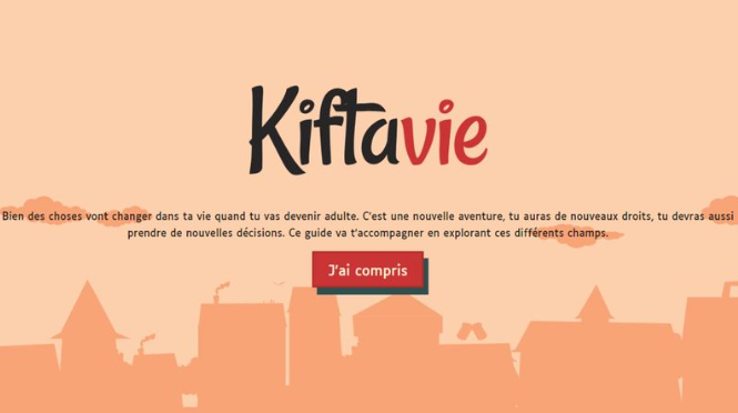 « Kiftavie », une application pour les jeunes déficients visuels