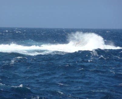 Une traversée en haute mer