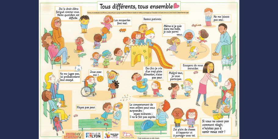 Un projet de sensibilisation à la diversité au cœur des aires de jeux pour enfants