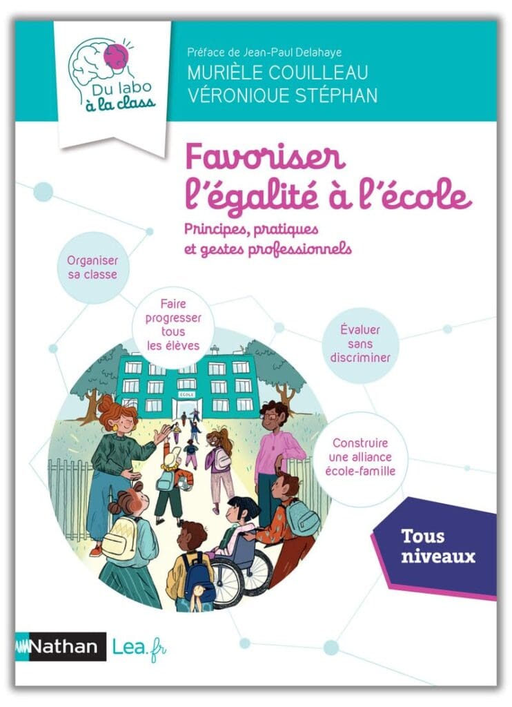 présentation du livre favoriser l'égalité à l'école de Nathan